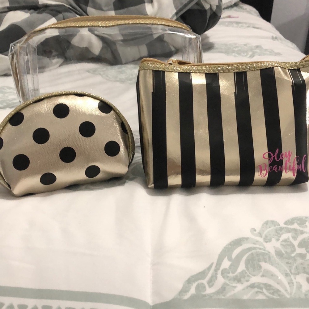 Brand new combo 3 makeup bags